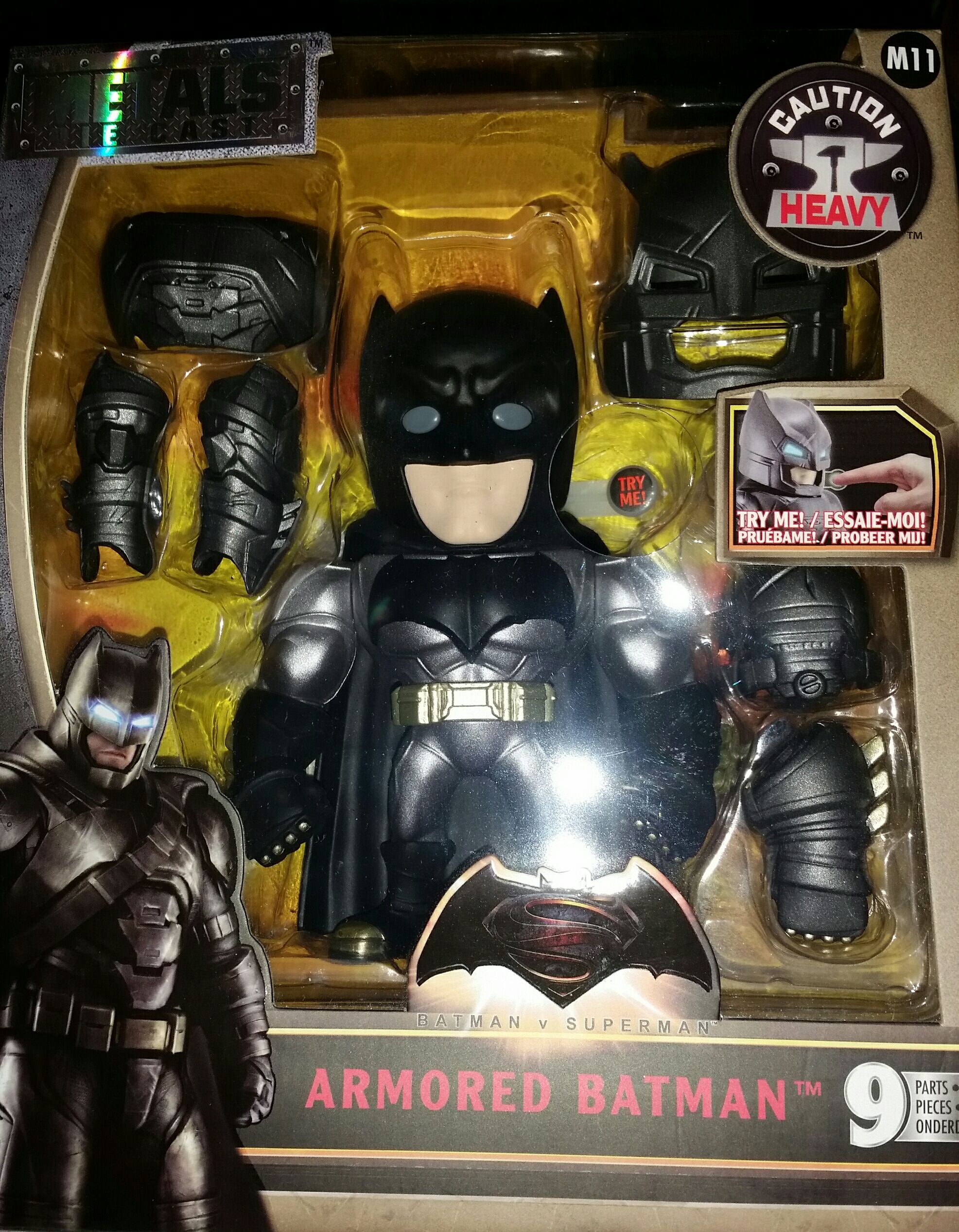 Batman Armored Jada Metals Armored Batman-M11 - Jada (Batman V Superman) action figure collectible [Barcode 801310973899] - Main Image 1