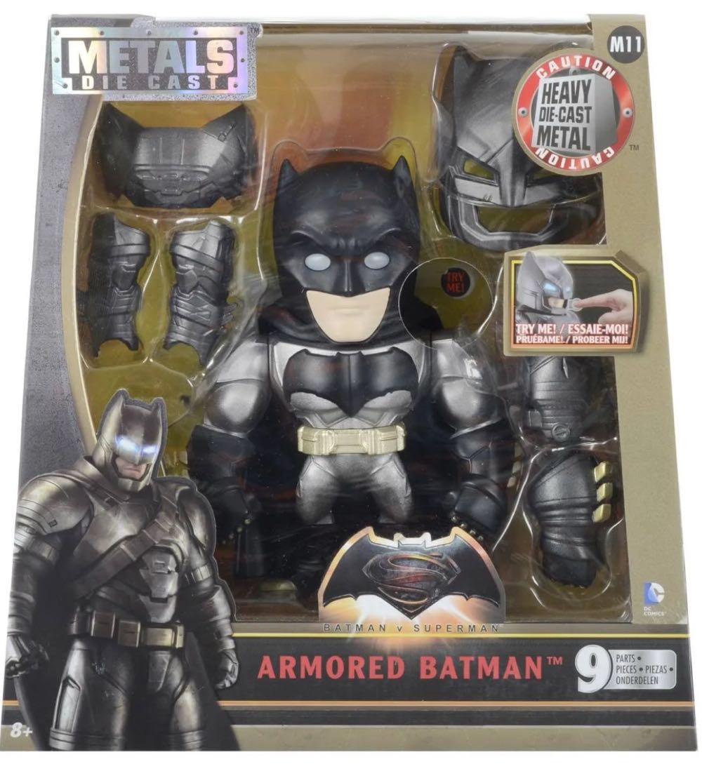 Batman Armored Jada Metals Armored Batman-M11 - Jada (Batman V Superman) action figure collectible [Barcode 801310973899] - Main Image 3
