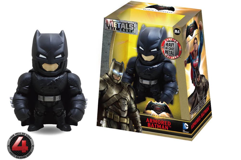 Batman Armored Batman #M4 - Jada Toys (Batman V Superman: Dawn Of Justice) action figure collectible [Barcode 801310973936] - Main Image 3