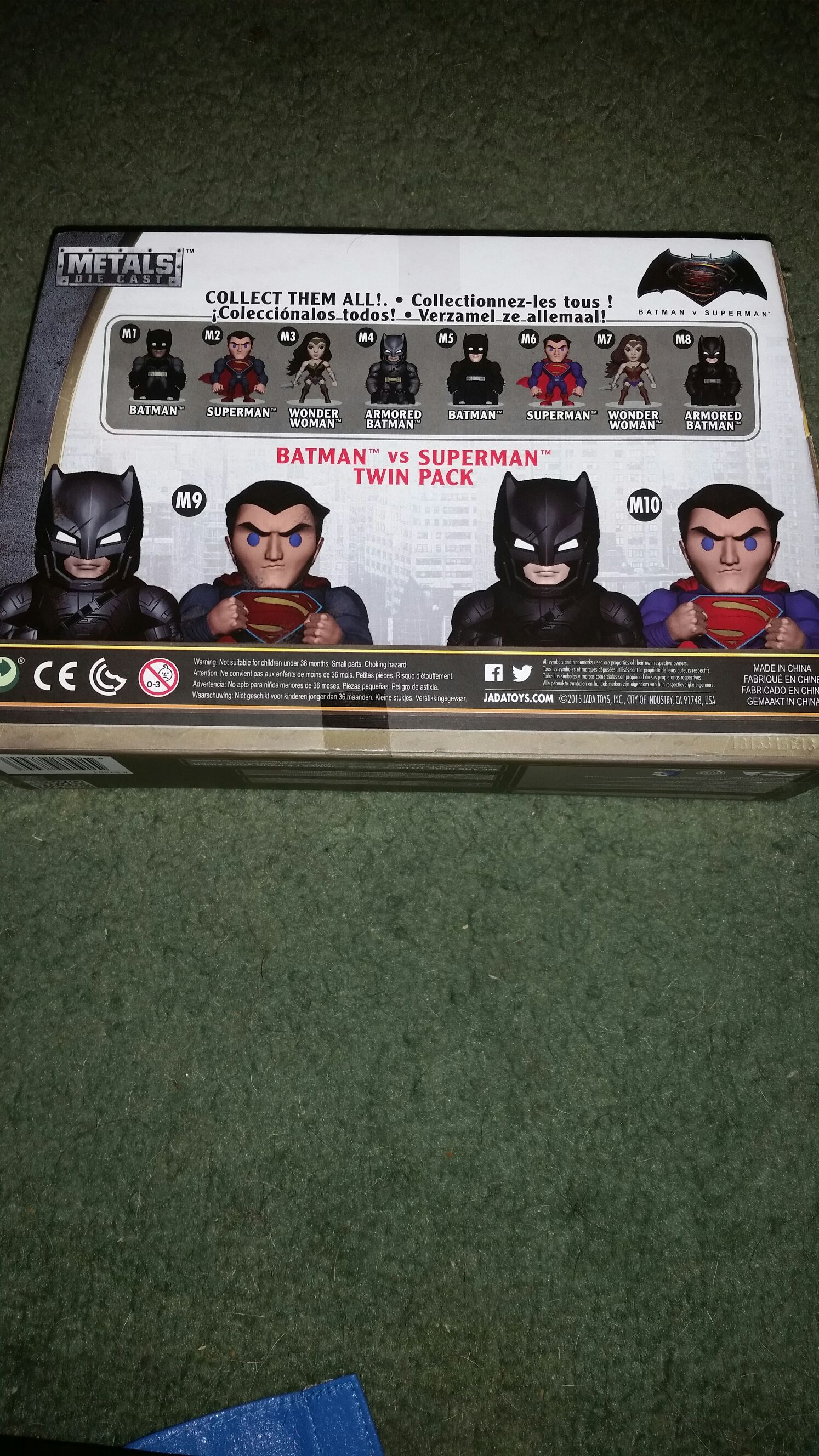 Metals Die Cast: Batman Vs Superman - Jada Toys action figure collectible [Barcode 801310973943] - Main Image 2