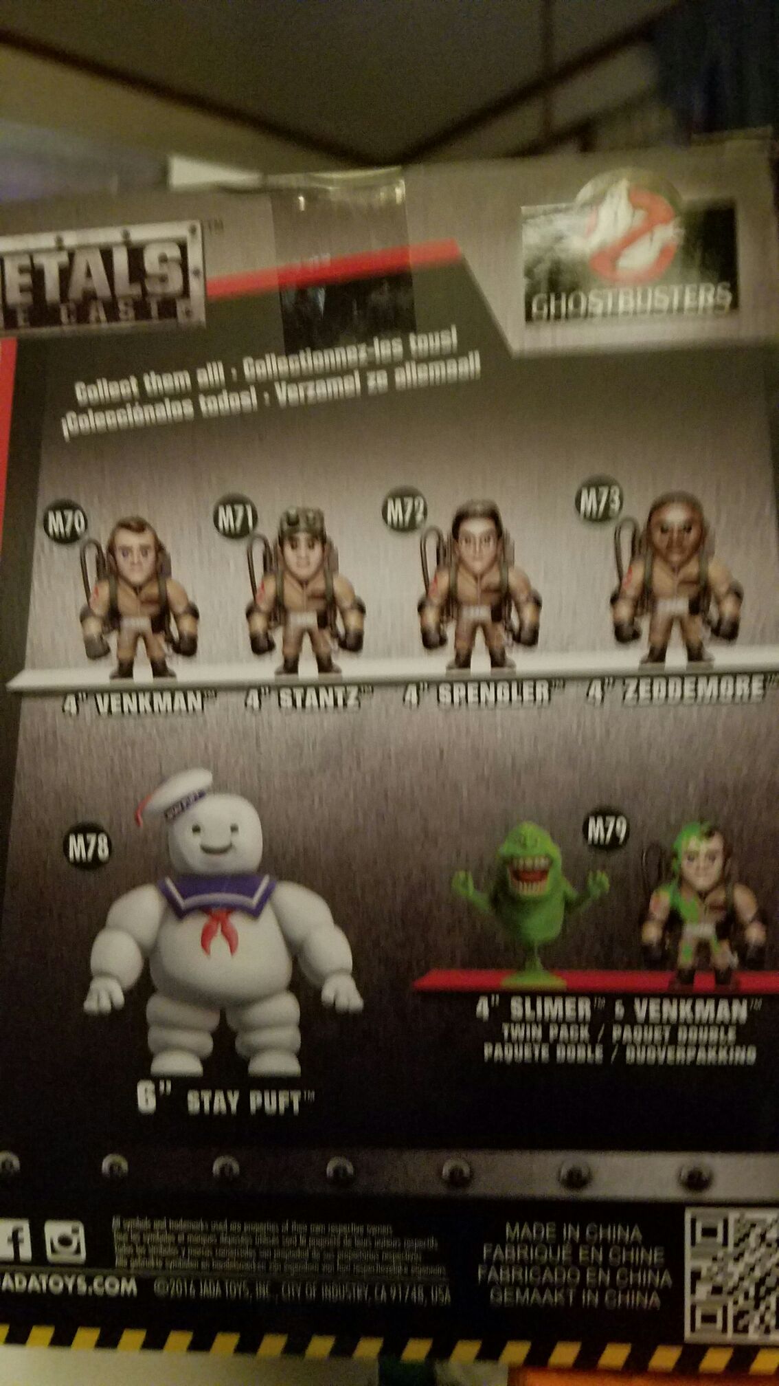 GhostBusters: #3 Dr Egon Spengler (Metals Die Cast) - Jada Toys (Ghostbusters) action figure collectible [Barcode 801310976418] - Main Image 2