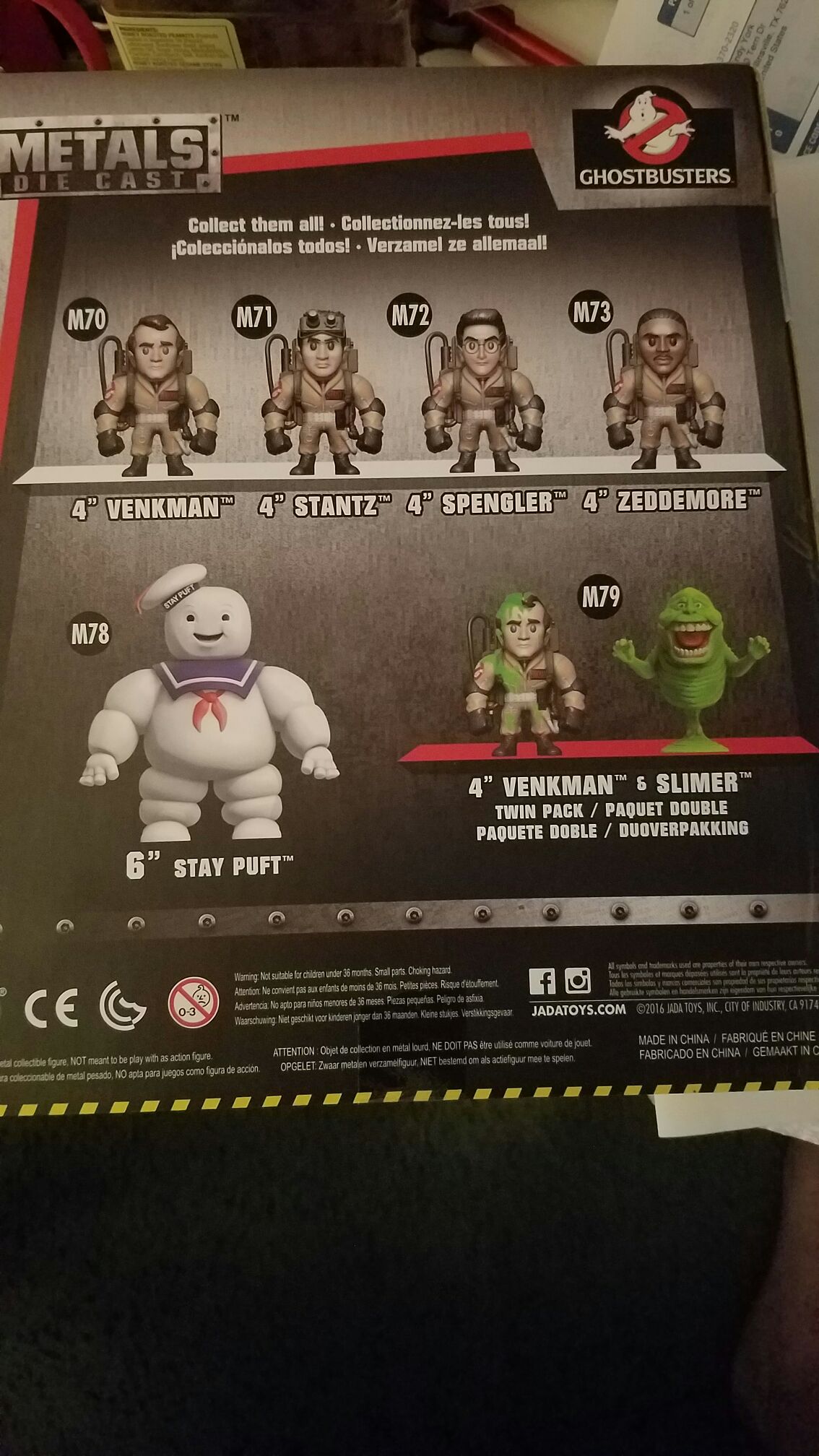 M78-Stay Puft 6” - Jada Toys (Ghostbusters) action figure collectible [Barcode 801310976777] - Main Image 2