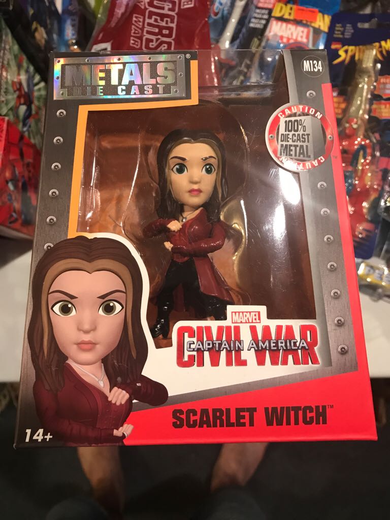 Civil War Die Cast Scarlet Witch  action figure collectible [Barcode 801310979013] - Main Image 1