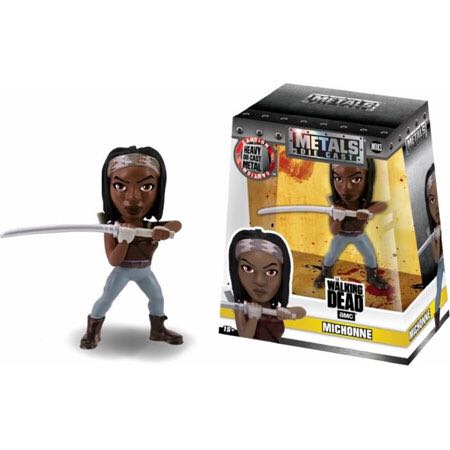 Jada Toys Metals Die Cast Michonne, The Walking Dead AMC, Metals Die Cast M183 - JadaToys (The Walking Dead AMC Metals Die Cast) action figure collectible [Barcode 801310979358] - Main Image 2
