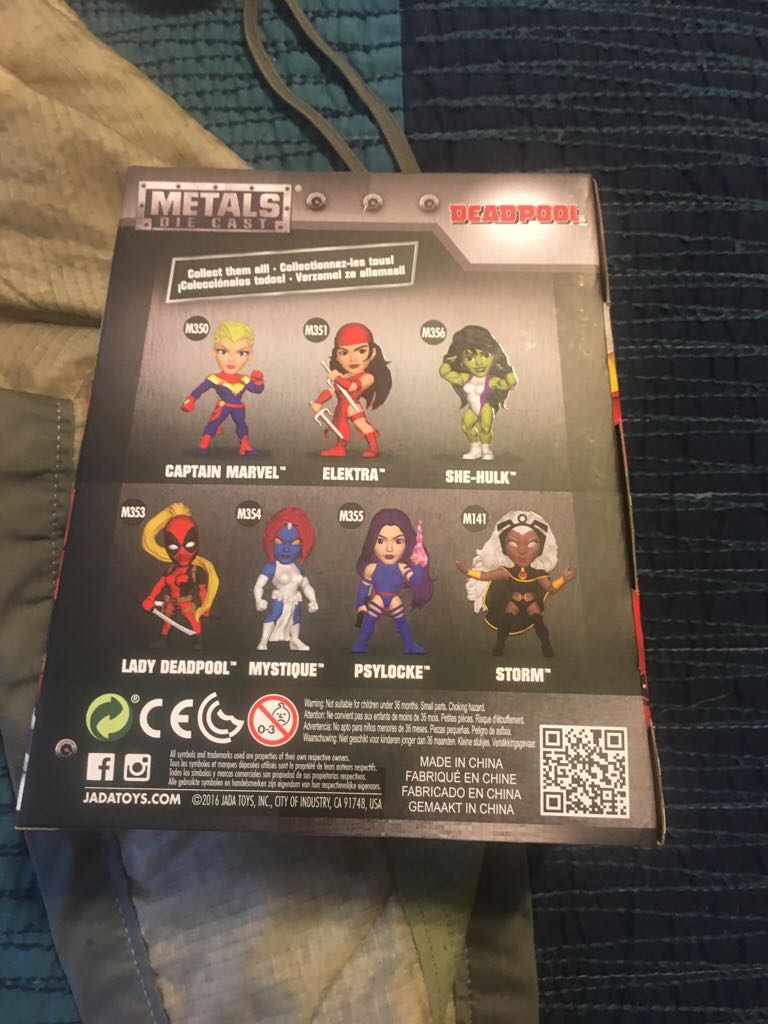 Jada Metals Lady Deadpool - Jada Toys (Comic Book) action figure collectible [Barcode 801310980958] - Main Image 2