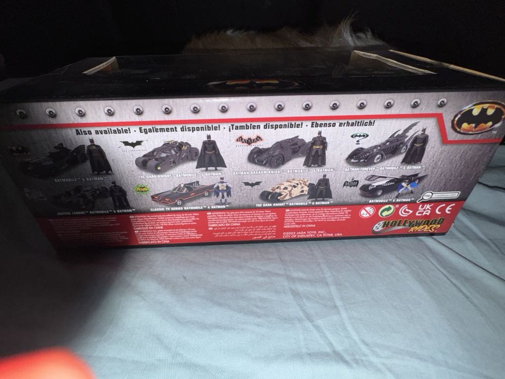 Batmobile & Batman (Batman 1989) - Jada Toys (Batman 1989) action figure collectible [Barcode 801310982600] - Main Image 4