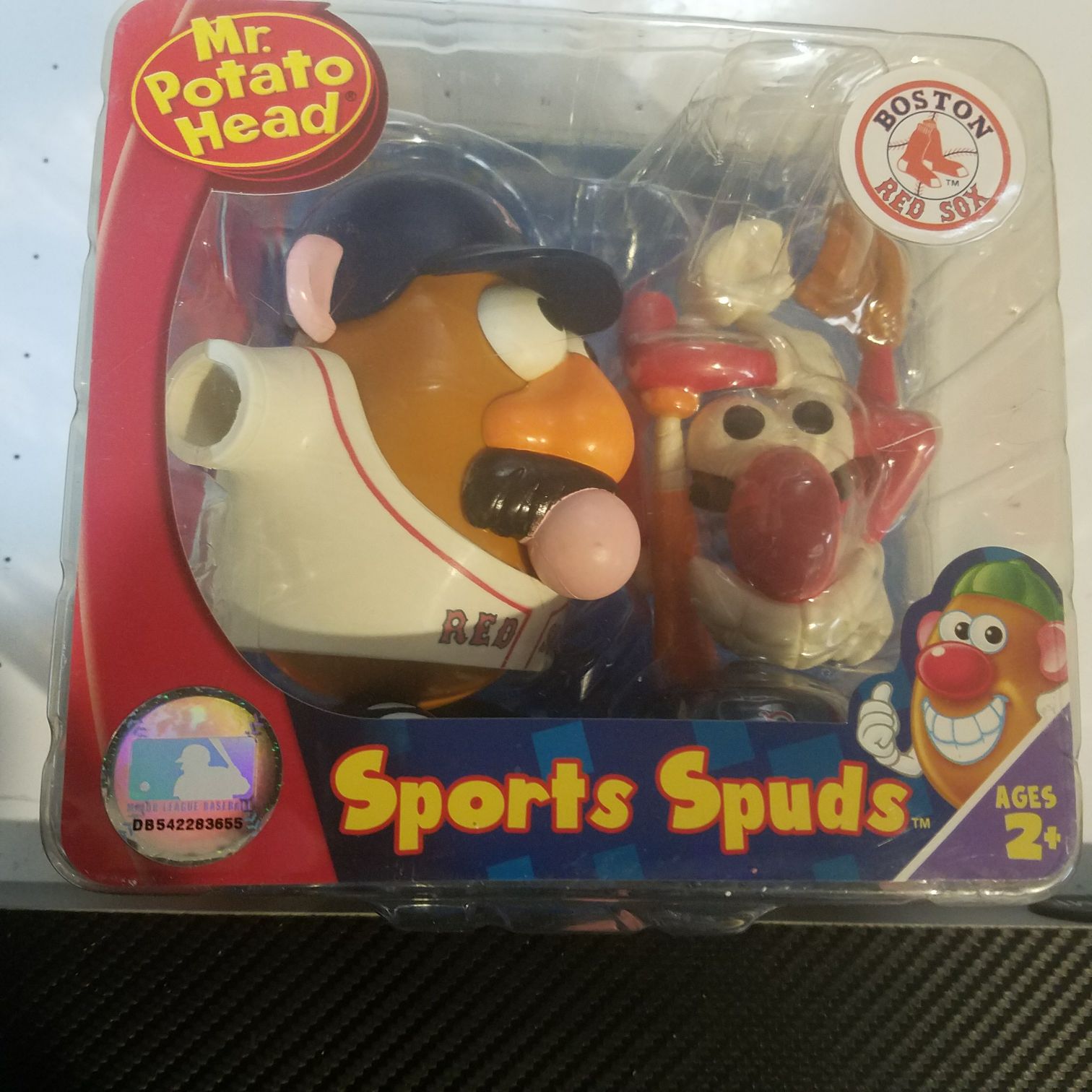 Sports Spuds Boston Red Sox - Hasbro PPW Toys action figure collectible [Barcode 801452500045] - Main Image 1