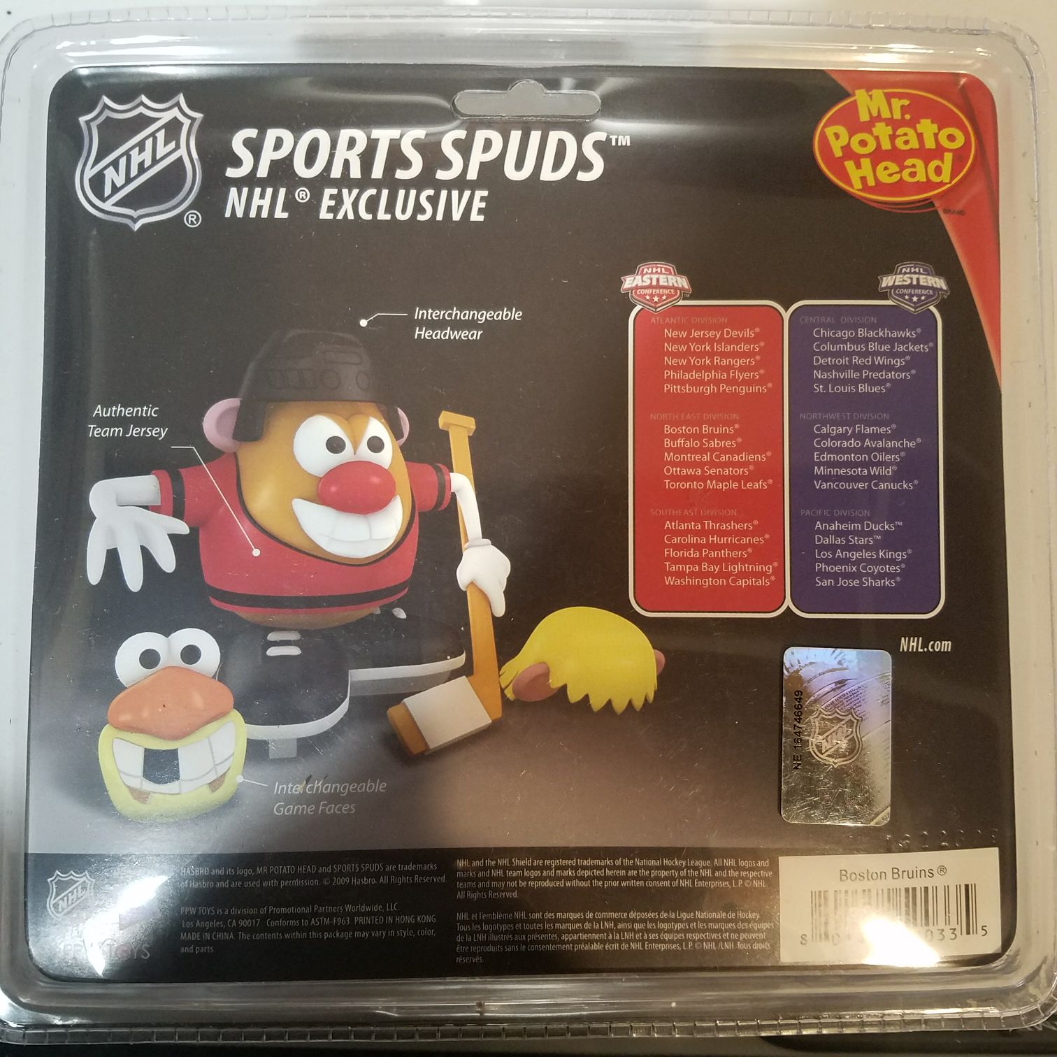 Sports Zpuds Boston Bruins - PPW Toys action figure collectible [Barcode 801452500335] - Main Image 2