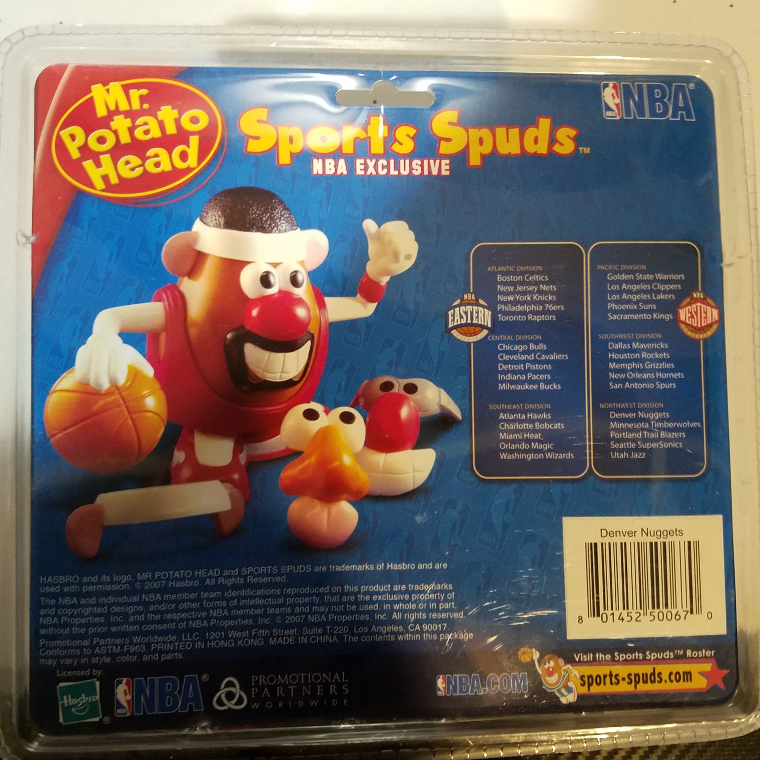 Sports Spuds Denver Nuggets - PPW Toys action figure collectible [Barcode 801452500670] - Main Image 2
