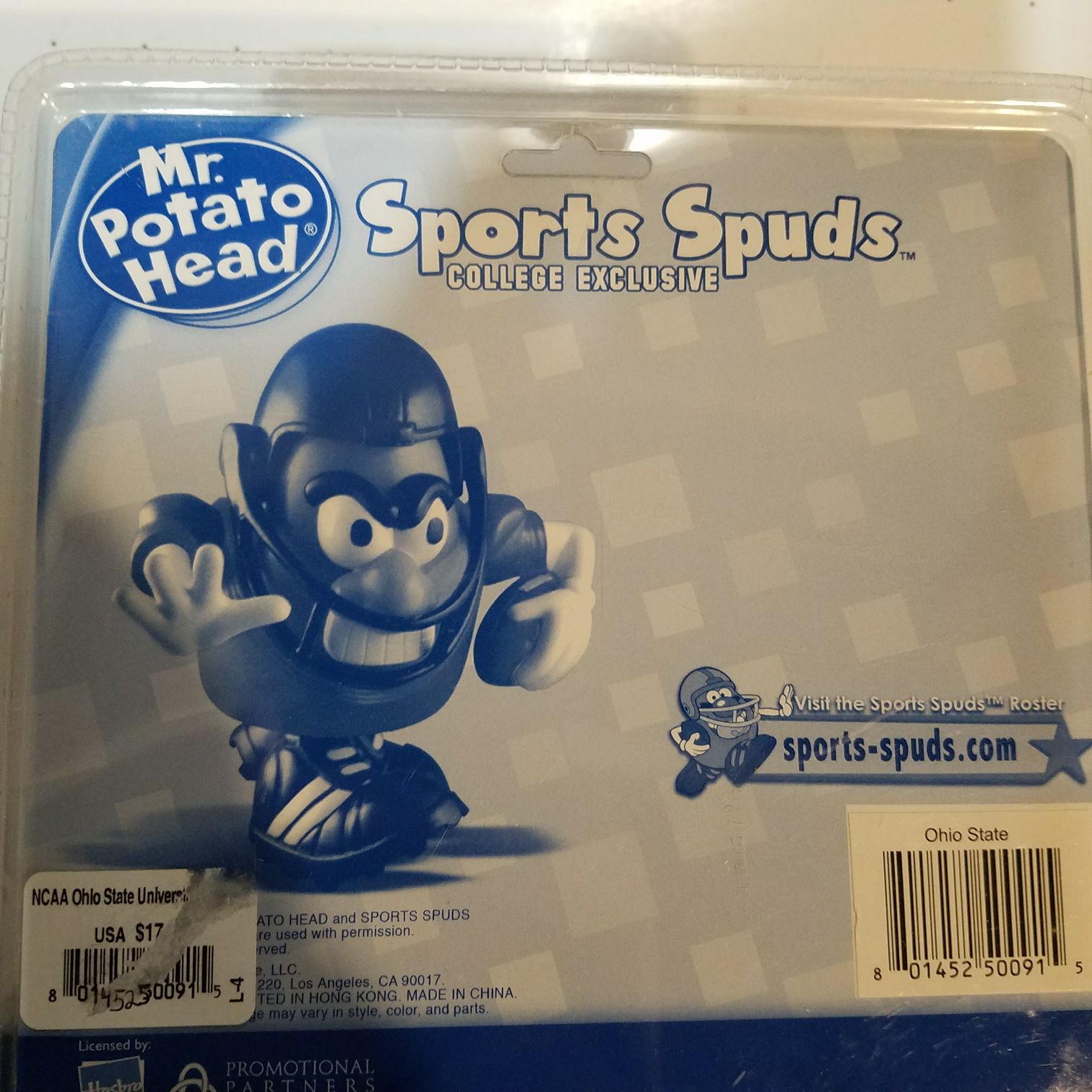 Sports Spuds Ohio State - Hasbro PPW Toys action figure collectible [Barcode 801452500915] - Main Image 2