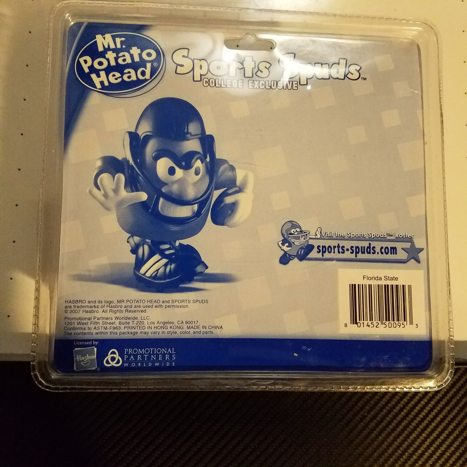 Sports Suds Florida State Seminoles - Hasbro PPW Toys action figure collectible [Barcode 801452500953] - Main Image 2