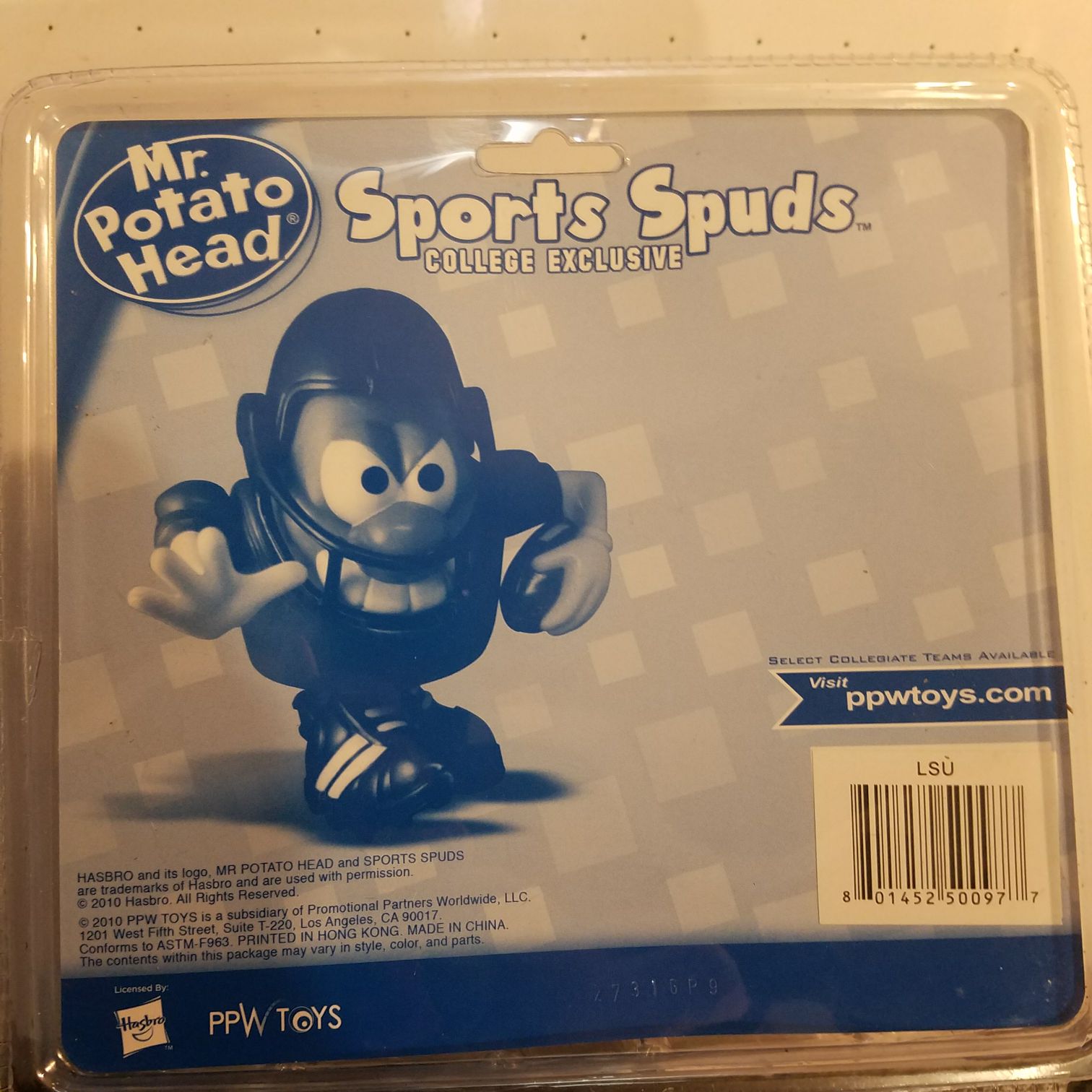 Sports Spuds LSU - PPW Toys action figure collectible [Barcode 801452500977] - Main Image 2