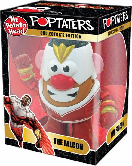 Falcon, Mr. Potato Head - Hasbro PPW Toys (Poptaters Collector’s Edition) action figure collectible [Barcode 801452501493] - Main Image 2