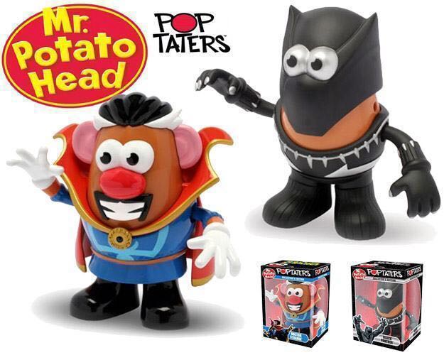 Black Panther, Mr. Potato Head - Hasbro PPW Toys (Poptaters Collector’s Edition) action figure collectible [Barcode 801452501608] - Main Image 2