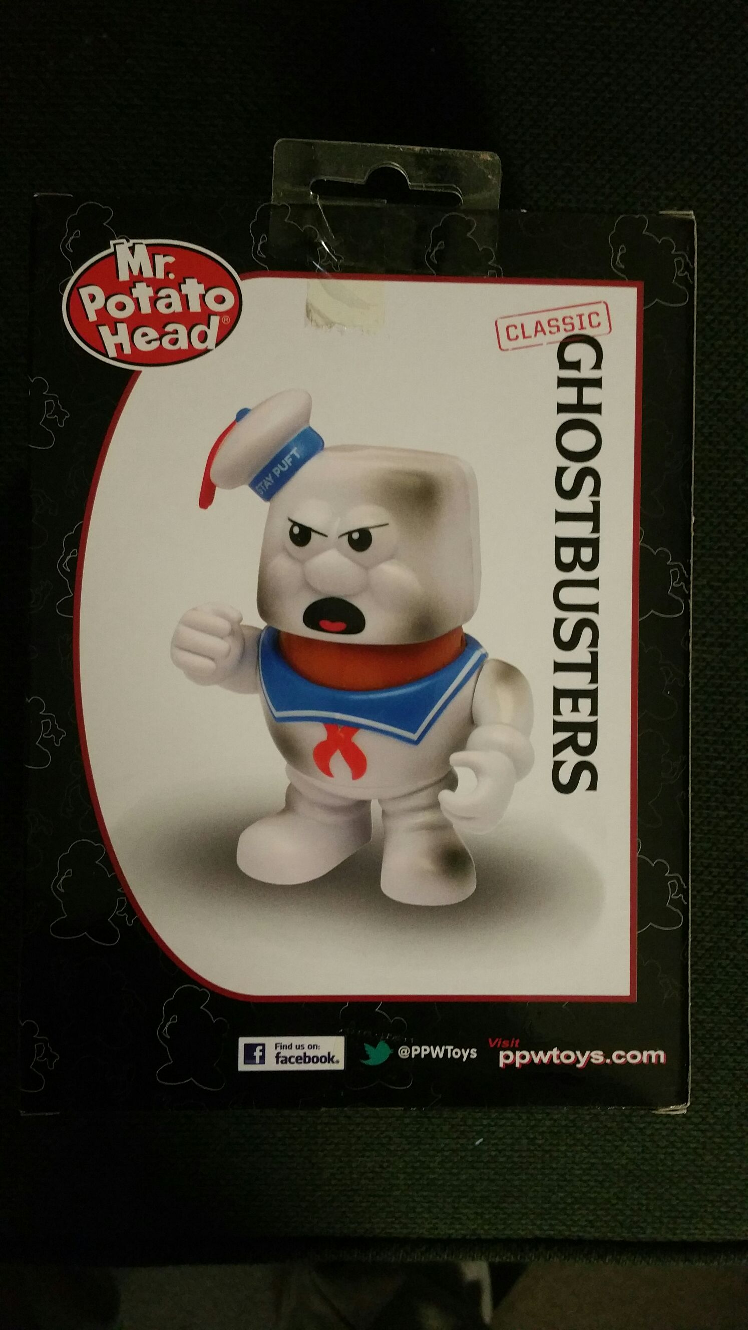 Mr Potato Head Poptaters Toasted Stay Puft Marshmallow Man - Hasbro PPW Toys action figure collectible [Barcode 801452501721] - Main Image 2
