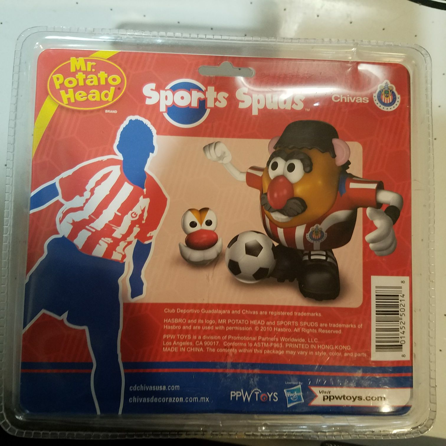 Sports Spuds Chivas Soccer - PPW Toys action figure collectible [Barcode 801452502148] - Main Image 2