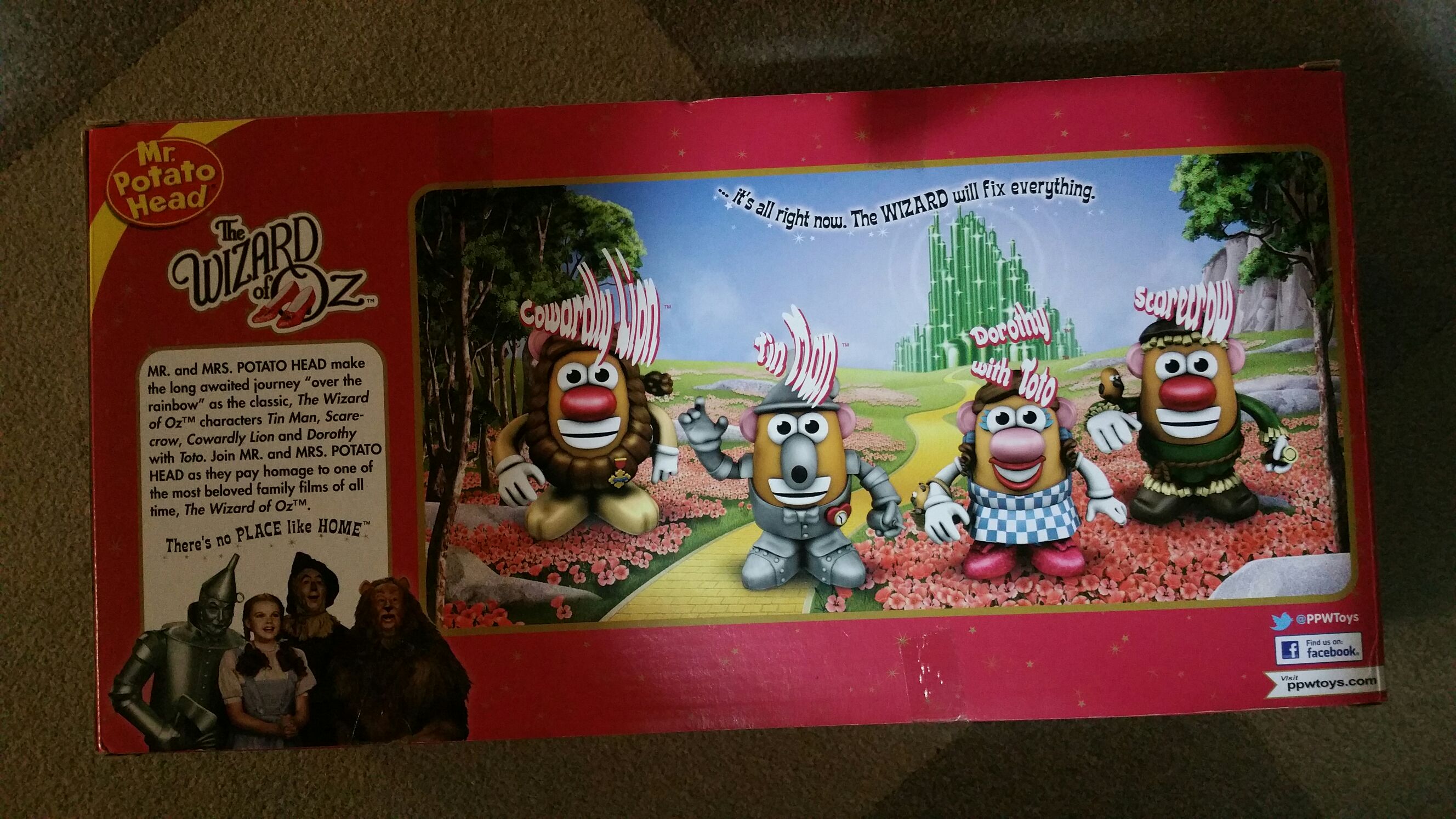 mr. Potato Head The Wizard of Oz Set - Hasbro PPW Toys action figure collectible [Barcode 801452502193] - Main Image 2