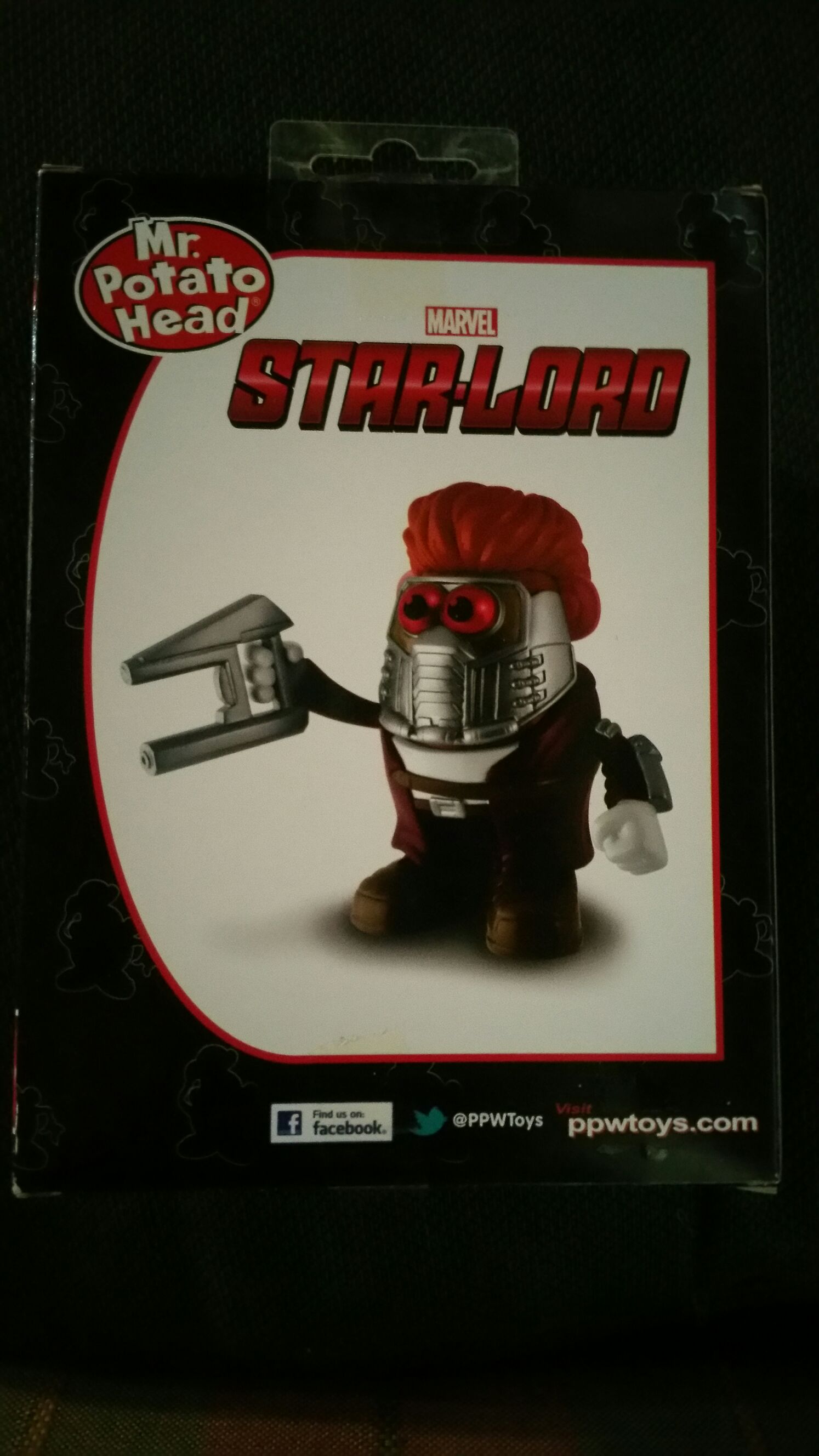 Star Lord Mr Potato Head Poptaters - Hasbro PPW Toys action figure collectible [Barcode 801452502827] - Main Image 2