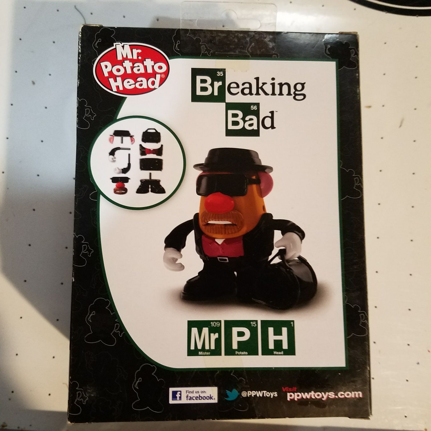 Breaking Bad Poptaters Walter White Fries-Enberg - Hasbro PPW Toys action figure collectible [Barcode 801452502834] - Main Image 2