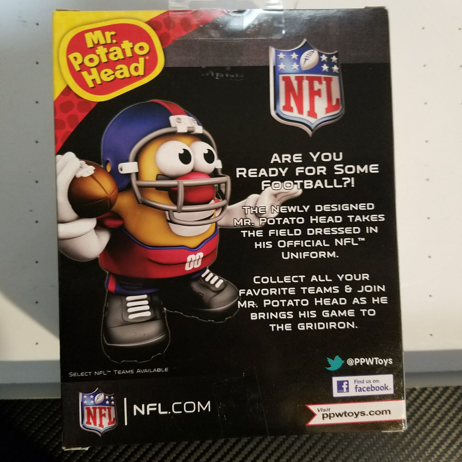 Sports Spuds Dallas Cowboys - PPW Toys action figure collectible [Barcode 801452504340] - Main Image 2