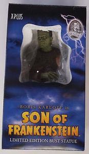 X-Plus Boris Karloff in Son of Frankenstien Limited Edition Bust Statue - X-Plus Company (Universal Studios Classic Monsters!) action figure collectible [Barcode 807640008249] - Main Image 2