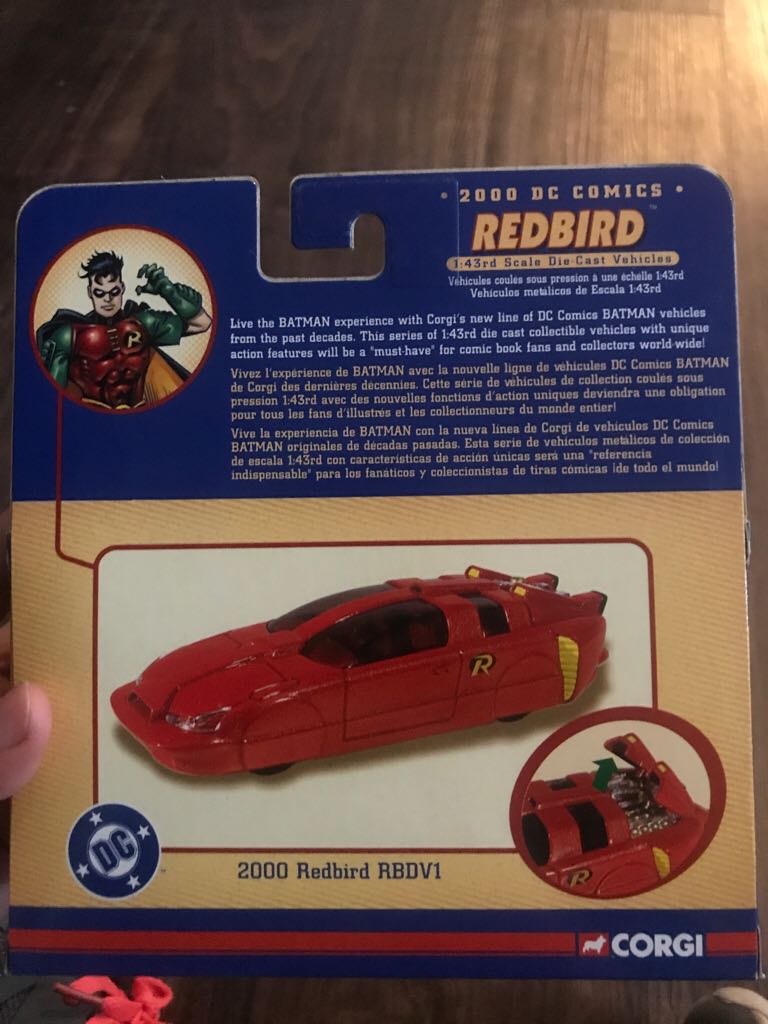 Batman: 2000 DC Comics Redbird RBDV1 - Corgi Classics Limited action figure collectible [Barcode 807903773198] - Main Image 2