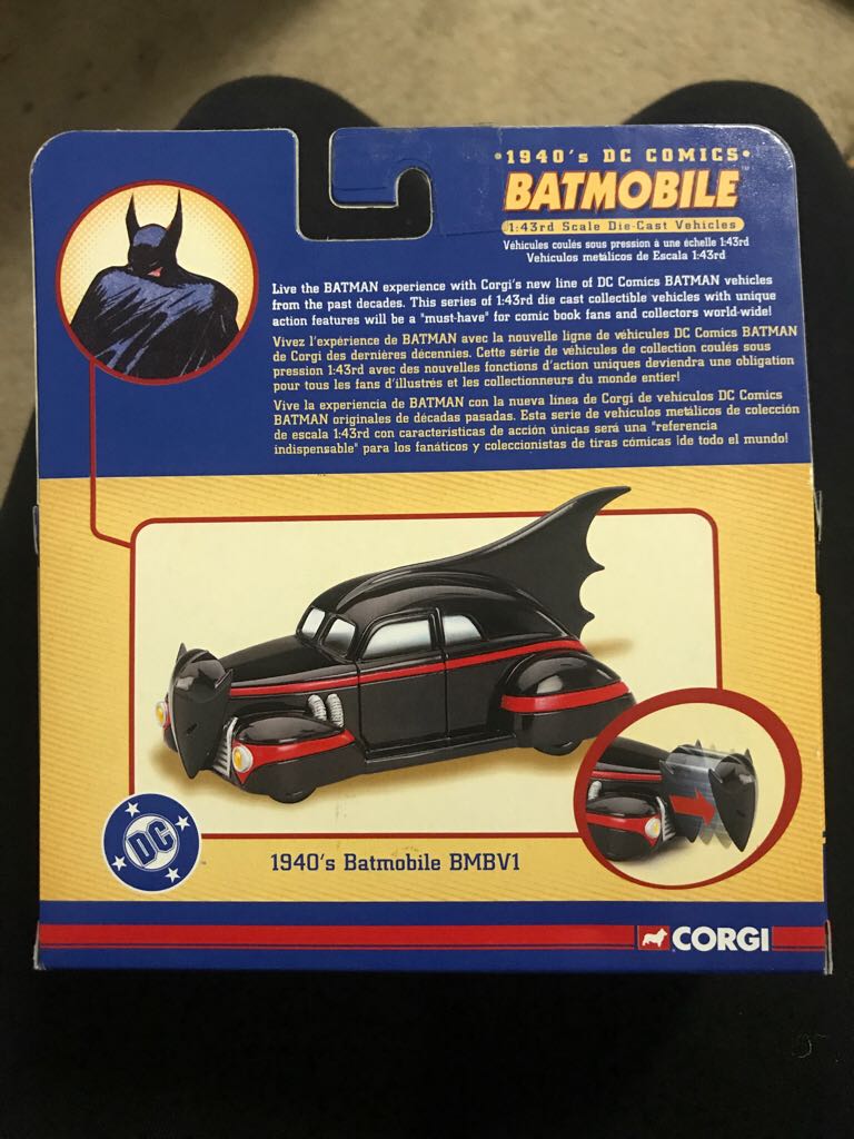 Batmobile - Corgi Classics Limited action figure collectible [Barcode 807903773303] - Main Image 2