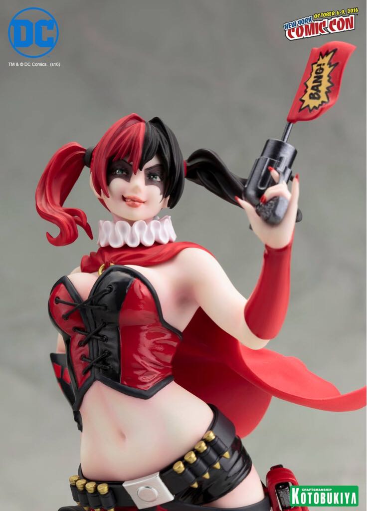 Harley Quinn, Bishoujo (SDCC Limited Edition) - Kotobukiya (Bishoujo) action figure collectible [Barcode 812771023412] - Main Image 2