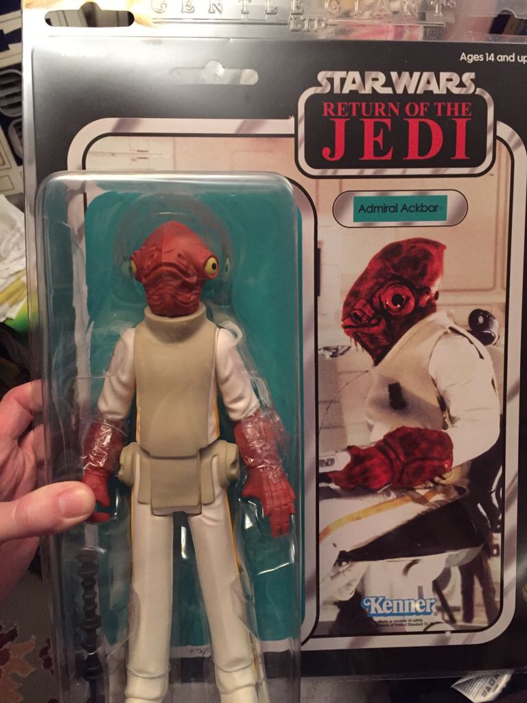 Gentle Giants Return Of The Jedi Jumbo Admiral Ackbar - Gentle Giant Ltd. (12 Inch Action Figure) action figure collectible [Barcode 814176020379] - Main Image 1