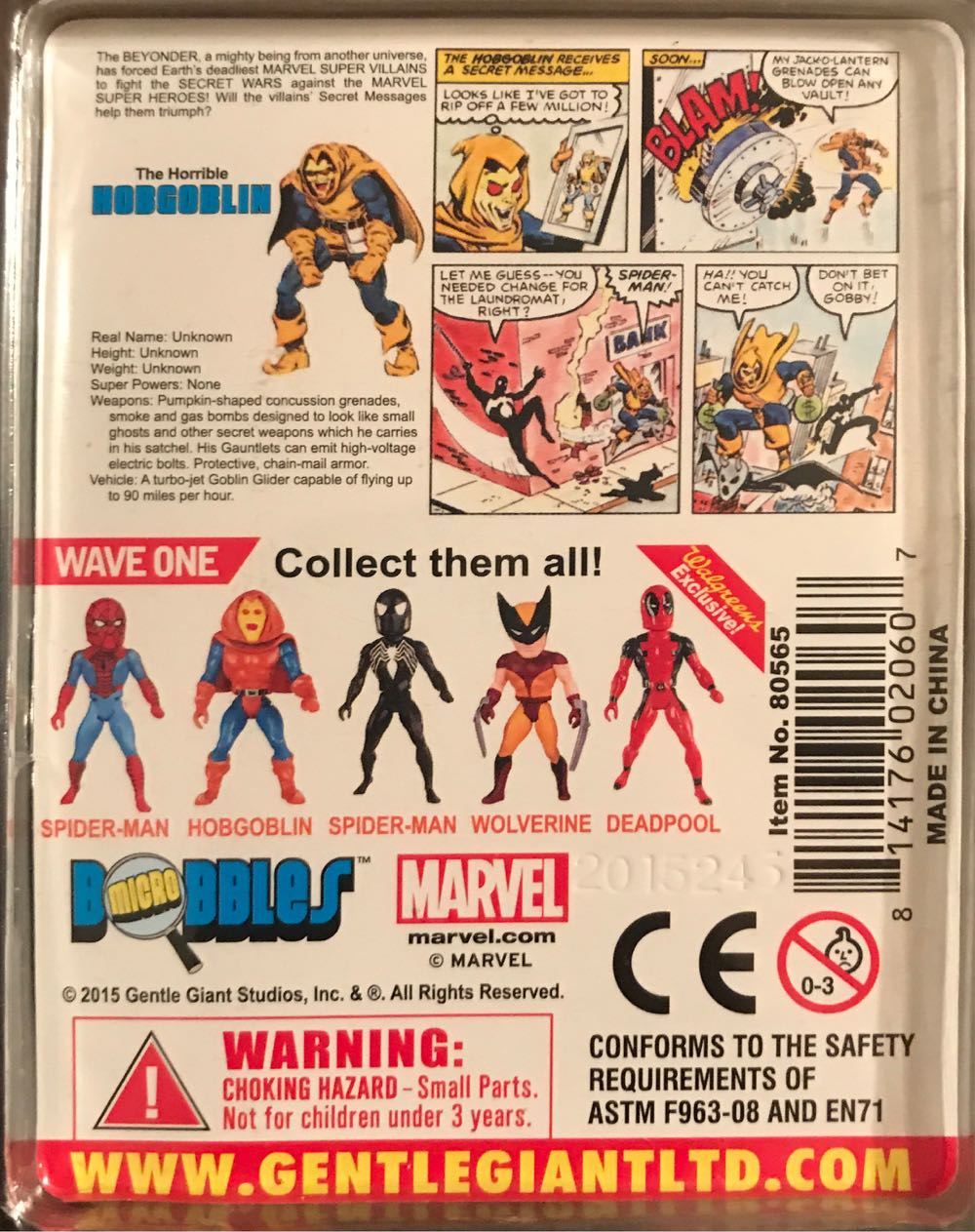 Hobgoblin - Gentle Giant (MARVEL) action figure collectible [Barcode 814176020607] - Main Image 2