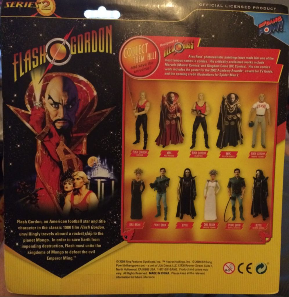Dale Arden (White Gown) - Bif Bang Pow (Flash Gordon) action figure collectible [Barcode 814826010569] - Main Image 2