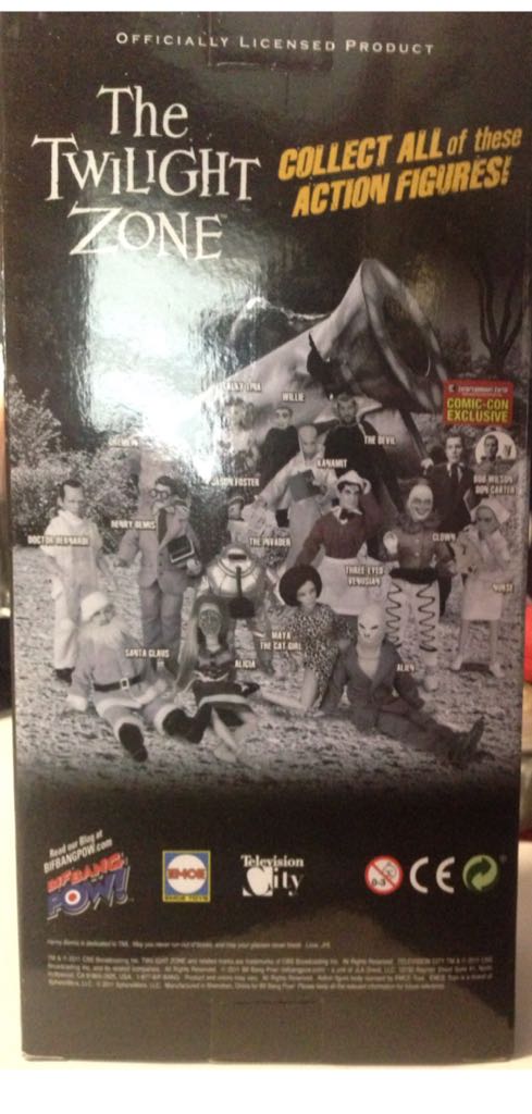 Bob Wilson / Don Carter Figure - Bif Bang Pow! (The Twilight Zone) action figure collectible [Barcode 814826012020] - Main Image 2