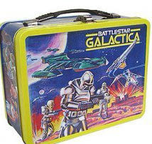 Mego Battlestar Galactica -Boxy & Muffet (Lunchbox Figures By biff bang pow) - Bif Bang Pow! (Battlestar Galactica) action figure collectible [Barcode 814826013447] - Main Image 2