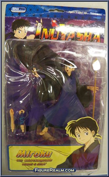 Miroku - Toynami (Inuyasha) action figure collectible [Barcode 816355002183] - Main Image 2