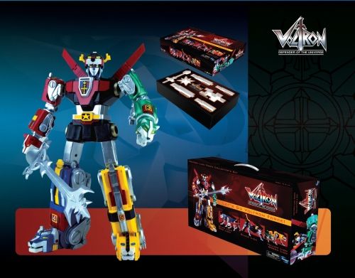 Voltron Defender Of The Universe Voltron Lion Force Collectors Set  (Voltron Defender of the Universe) action figure collectible [Barcode 816355005399] - Main Image 2