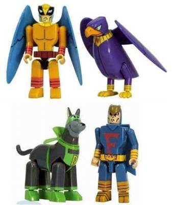 Dynomutt & Blue Falcon - Toynami (Hanna Barbera Adventure Superstars) action figure collectible [Barcode 816355006228] - Main Image 2