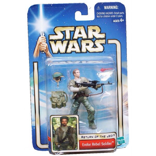 Endor Rebel Soldier - Hasbro (Star Wars Saga) (Star Wars) action figure collectible [Barcode 817487008821] - Main Image 2