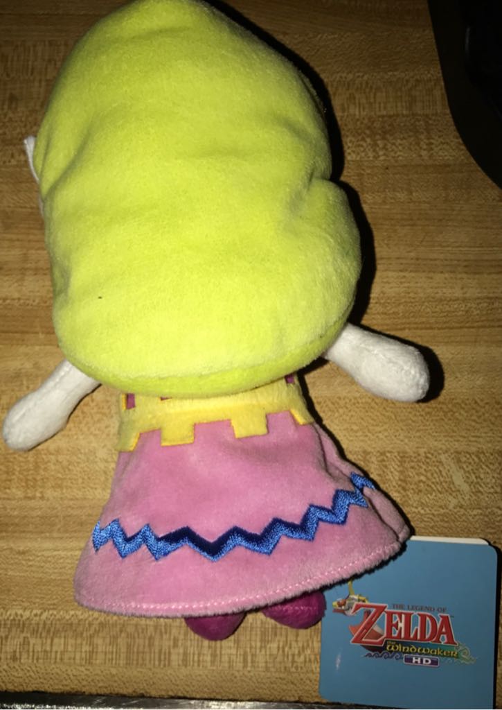 Zelda Plush - The Legend Of Zelda Windwaker HD - JAKKS Pacific, Inc. (Zelda Plush) action figure collectible [Barcode 819996013693] - Main Image 2
