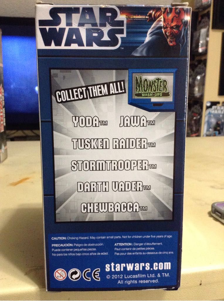 Darth Vader Bobblehead  - Funco (Star Wars Parody) action figure collectible [Barcode 830395020433] - Main Image 2