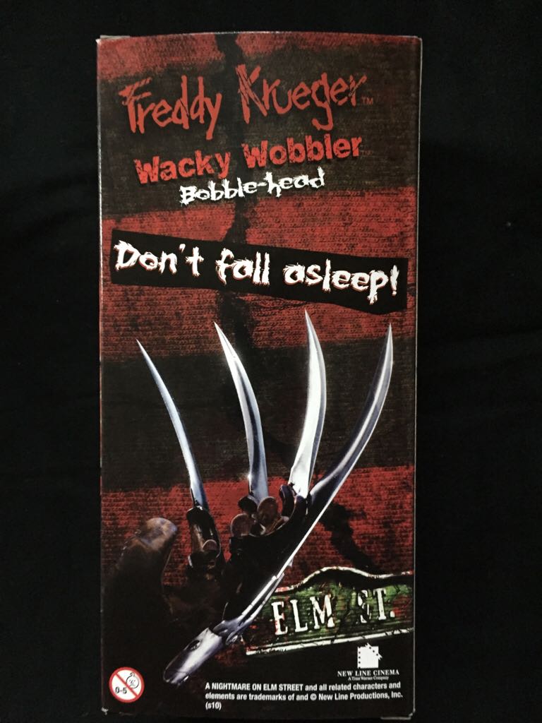 Freddy Krueger Wacky Wobbler - Funko (A Nightmare On Elm Street) action figure collectible [Barcode 830395021072] - Main Image 2