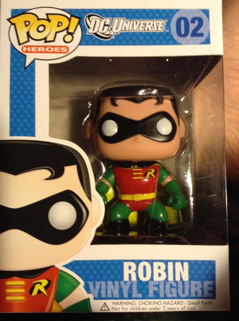 Funko POP Robin #02 - Funko action figure collectible [Barcode 830395022093] - Main Image 1