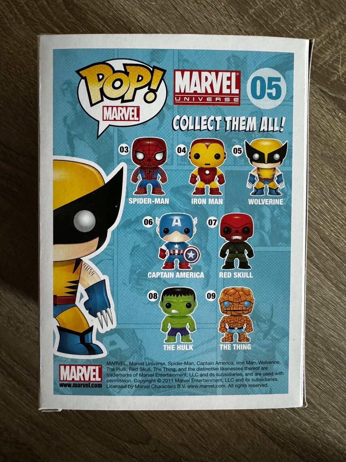 Funko POP!#05 Wolverine - Funko (Marvel Superheroes) action figure collectible [Barcode 830395022772] - Main Image 2