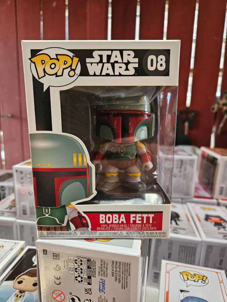 Boba Fett #08 - Funko (Funko POP! Star Wars) action figure collectible [Barcode 830395023861] - Main Image 2
