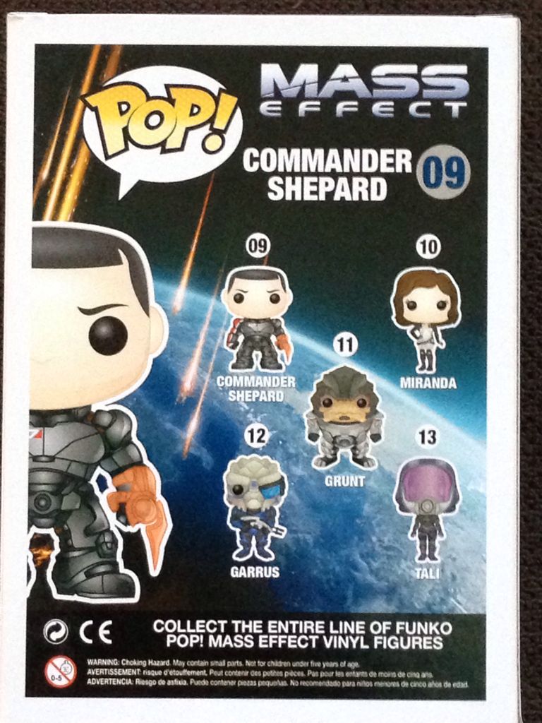 Commander Shepard - Funko (Mass Effect) action figure collectible [Barcode 830395033372] - Main Image 2