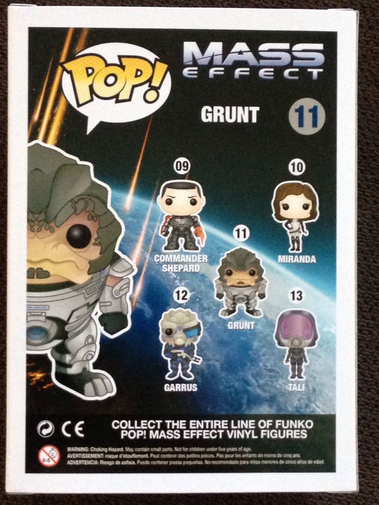 Grunt - Funko (Mass Effect) action figure collectible [Barcode 830395033419] - Main Image 2