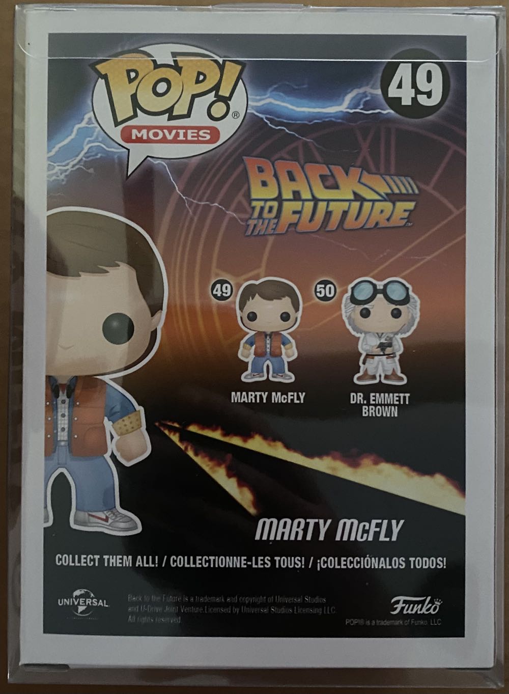 Pop! Movies (BTTF): #49 Marty McFly Solto - Funko (Back To The Future) action figure collectible [Barcode 830395034003] - Main Image 3