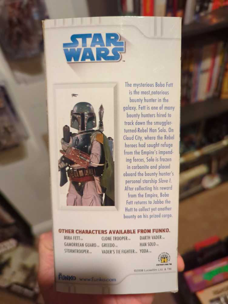Funko Bobblehead -  Boba Fett  - Funko (Bobble Head) action figure collectible [Barcode 830395082486] - Main Image 2