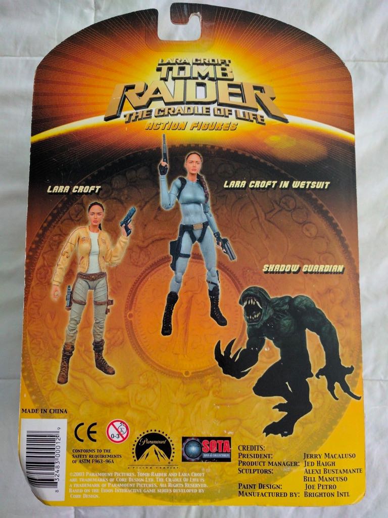 Lara Croft in Jacket - SOTA Toys (Tomb Raider The Cradle Of Life) action figure collectible [Barcode 832483000105] - Main Image 2