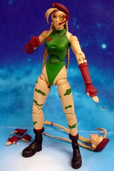 Capcom/Sota Toys - Street Fighter 15th Anniversary Edition - Cammy (Player 1) Round 2 - Capcom/Sota Toys (Street Fighter 15th Anniversary Round 2) action figure collectible [Barcode 832483009610] - Main Image 2