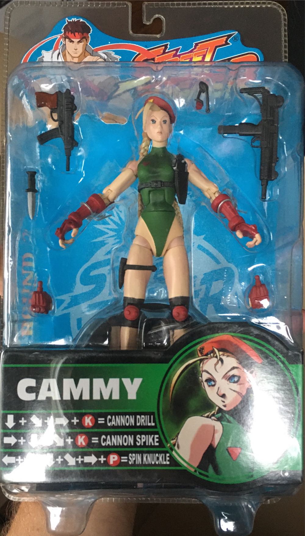 Capcom/Sota Toys - Street Fighter 15th Anniversary Edition - Cammy (Player 1) Round 2 - Capcom/Sota Toys (Street Fighter 15th Anniversary Round 2) action figure collectible [Barcode 832483009610] - Main Image 4